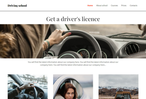 Education/Driving school